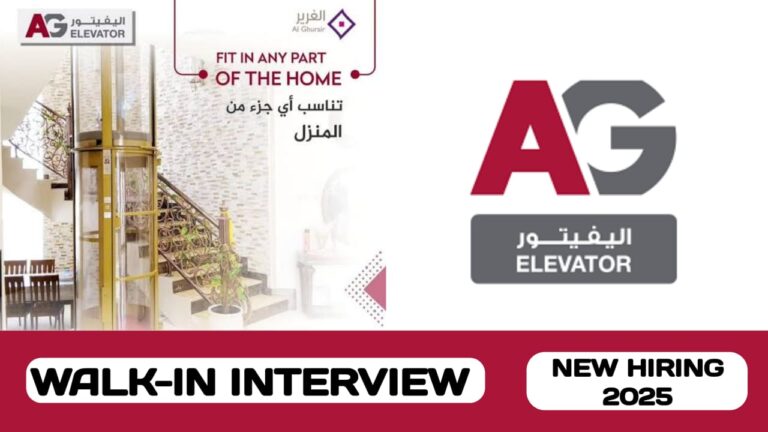 Al Ghurair Elevator System and Metal Technology L. L.C walk-in interview in UAE | new job hiring in UAE -2025