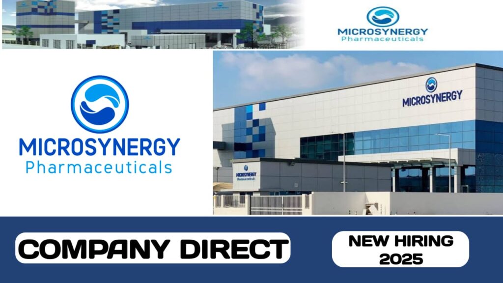 MicroSynergy Pharmaceuticals FZCO have new vacancies in UAE | new job hiring in UAE - 2025