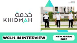 Khidmah Facility Management services have walk-in interview in UAE | new job vacancies in UAE – 2025