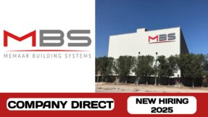 Memaar Building Systems (MBS) have new vacancy in UAE | new job hiring in UAE – 2025