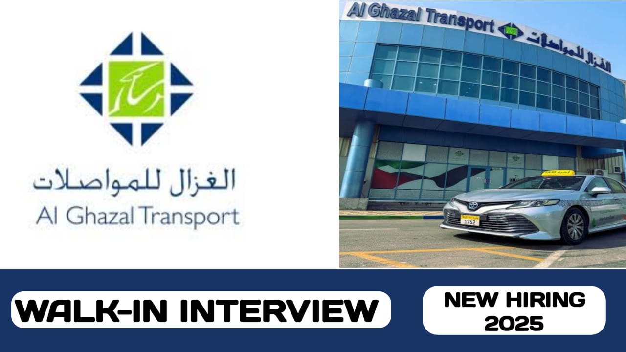 Al Ghazal Transport Company have walk-in interview in UAE | new job hiring in UAE - 2025
