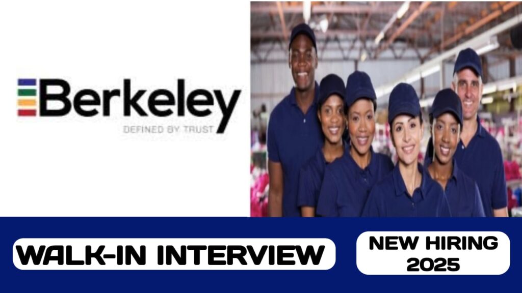 Berkeley Services Group is ready to conduct walk-in interview in UAE | new job hiring in UAE - 2025