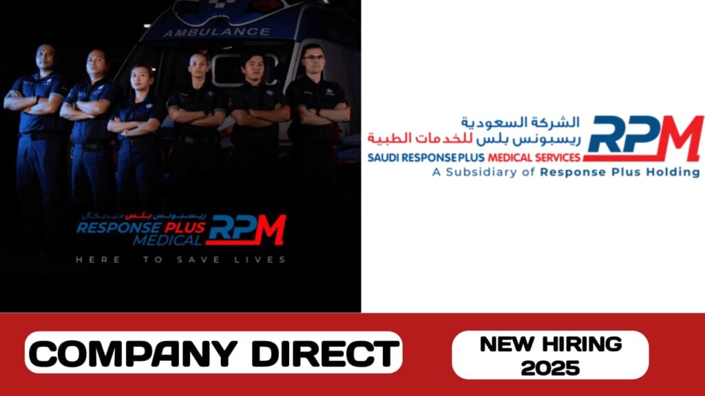 Response Plus Medical Service (RPM)have new vacancies in UAE | new job hiring in UAE - 2025