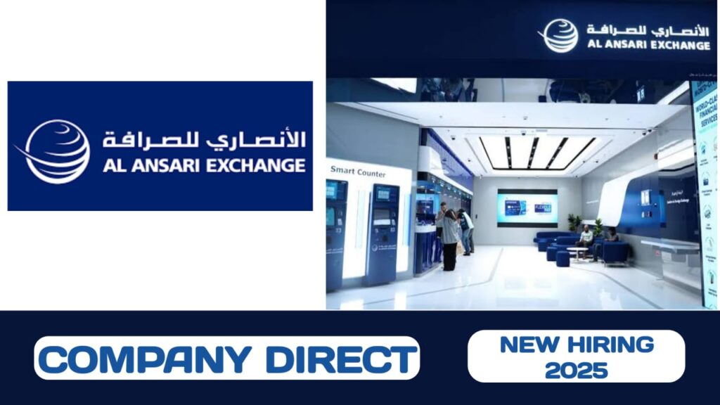 Al Ansari Financial Services have new vacancies in UAE | new job hiring in UAE- 2025