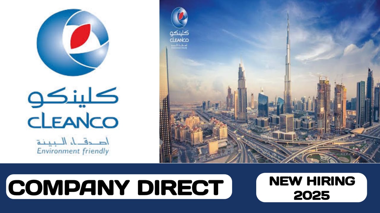 Cleanco facility management service have new vacancy in UAE | new job hiring in UAE - 2024