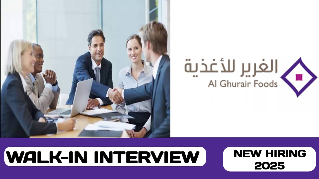 Al Ghurair Foods and Resources LLC have new vacancies in UAE | new walk-in interview in UAE - 2025