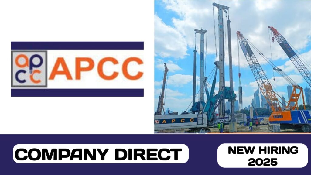 APCC International have some new vacancies in UAE | new job hiring in UAE - 2025