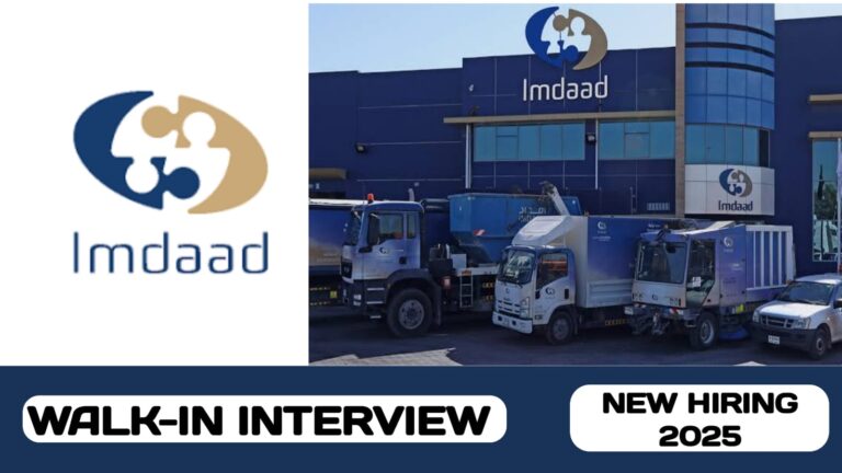 Imdaad Integrated Facilities Management have new vacancies in UAE | new job hiring in UAE - 2025