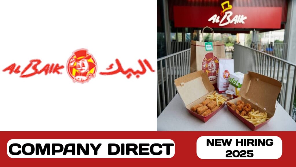 Al Baik food company have open day recruitment in UAE | new job vacancies in UAE - 2025