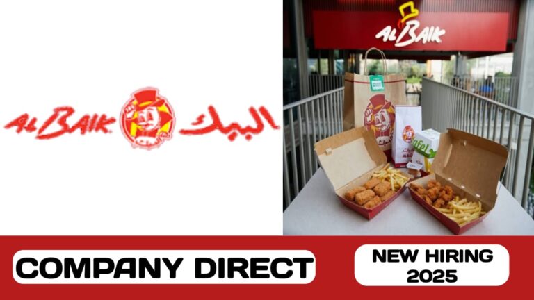 Al Baik food company have open day recruitment in UAE | new job vacancies in UAE - 2025