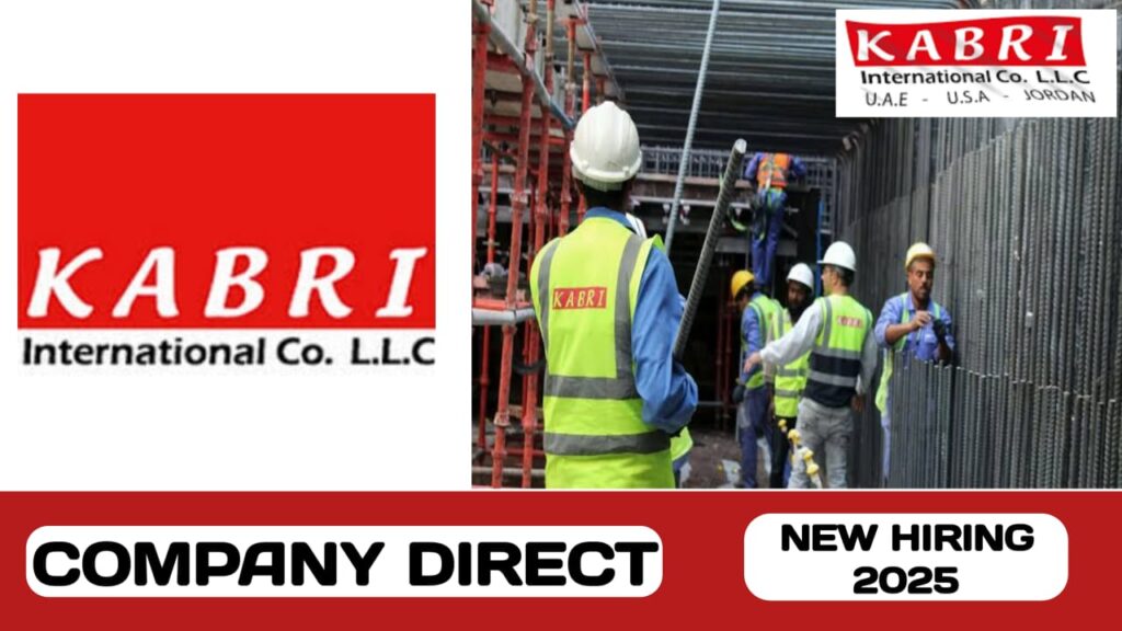 KABRI International Contracting LLC have new vacancies in UAE | new job hiring in UAE - 2025