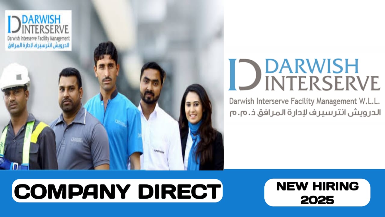 Darwish Interserve Facility Management W. L. L have new vacancies in Qatar | new job announcement in Qatar - 2025