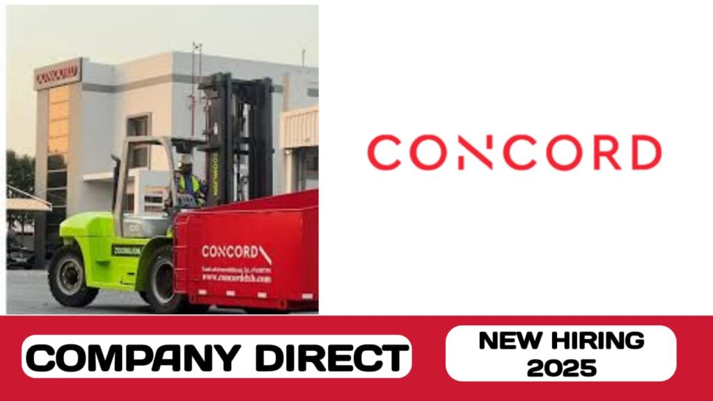 Concord Road Transport have some new vacancies in UAE | new job hiring in UAE - 2025