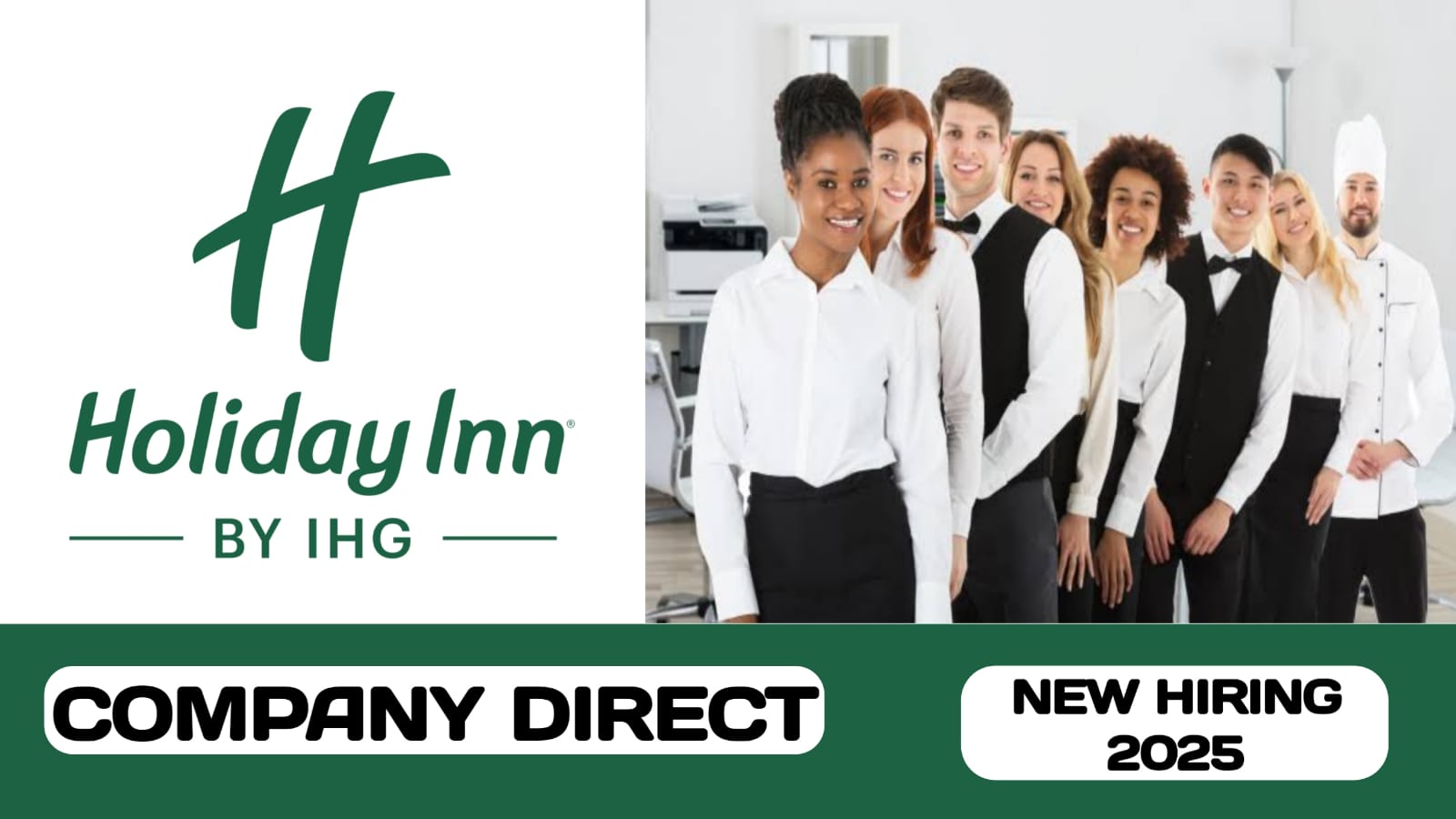 Holiday inn hotel and resort have new vacancies in UAE | new job hiring in UAE - 2025