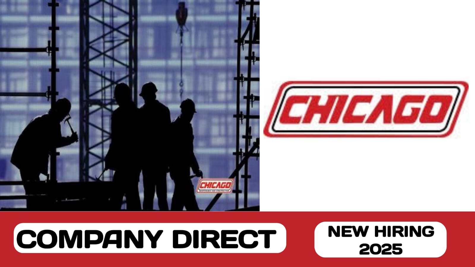 CHICAGO Maintenance and Construction Co. L.L.C have new vacancies in UAE | new job hiring in UAE - 2025