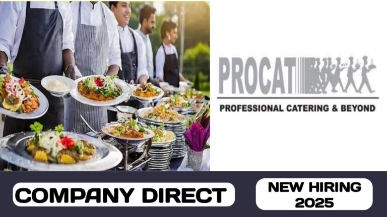 Procat Catering Services Company have new vacancies in UAE | new job hiring in UAE - 2025