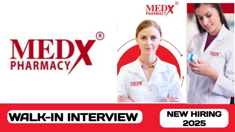 MedX Pharmacy have new walk-in interview in UAE | new job vacancies in UAE - 2025