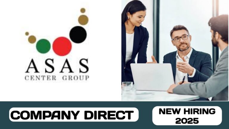 Asas Center Group have new vacancies in UAE | new job hiring in UAE - 2025