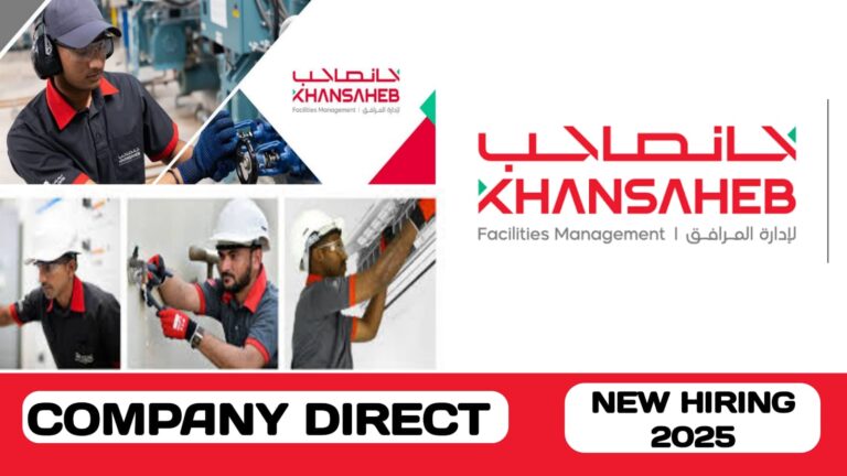 Khansaheb Facility Management Company have new vacancies in UAE | new job hiring in UAE - 2025