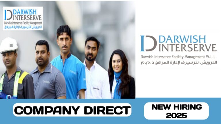 Darwish Interserve Facility Management W. L. L have new walk-in interview in Qatar | new job announcement in Qatar - 2025