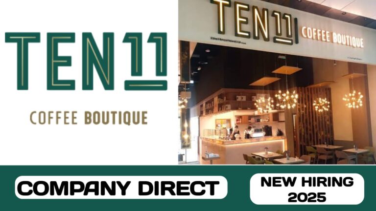 Ten 11 coffee boutique have new vacancies in UAE | new job vacancies in UAE - 2025