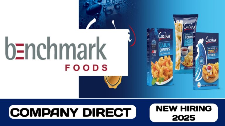 Benchmark Foods Trading LLC have walk-in Interview in UAE | new job vacancies in UAE - 2025