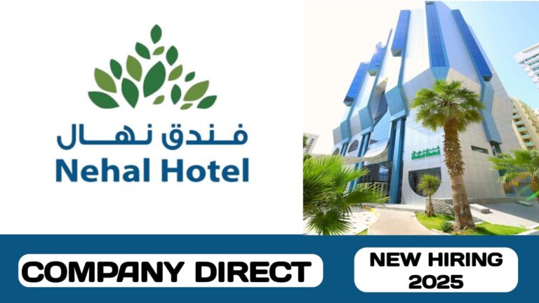 Nehal Hotel have some new vacancies in UAE | new job hiring in UAE - 2025